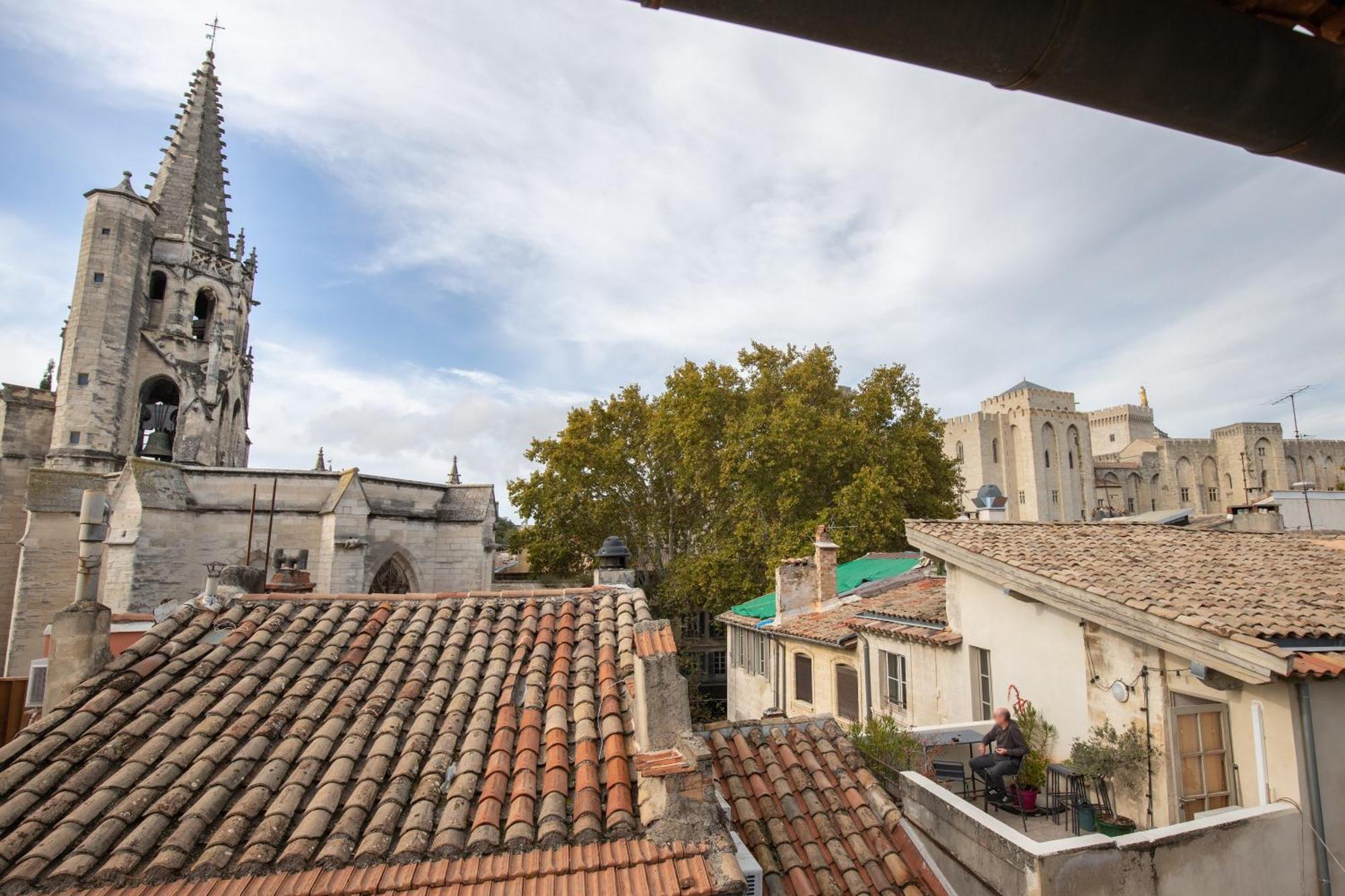 Le Ciel Du Palais - Intramuros - 2 Ch - Wifi Avignon Eksteriør billede