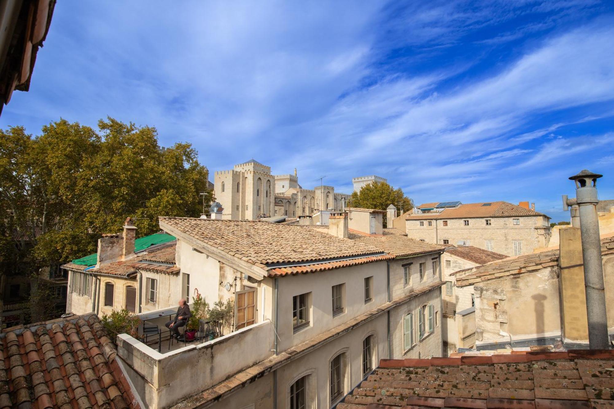 Le Ciel Du Palais - Intramuros - 2 Ch - Wifi Avignon Eksteriør billede